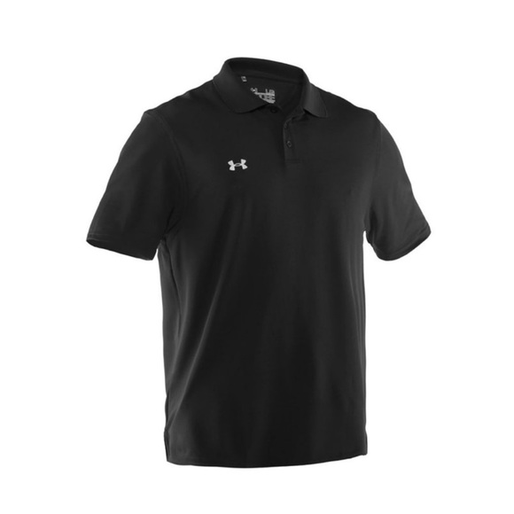Under Armour Black Men’s Heat Gear Polo Shirt - Picture 5 of 5
